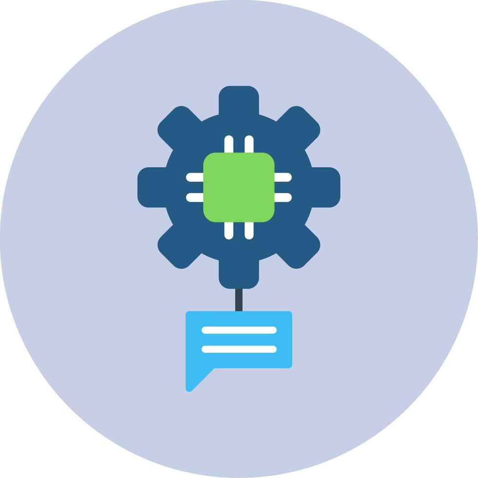 Natural Language Processing Vector Icon