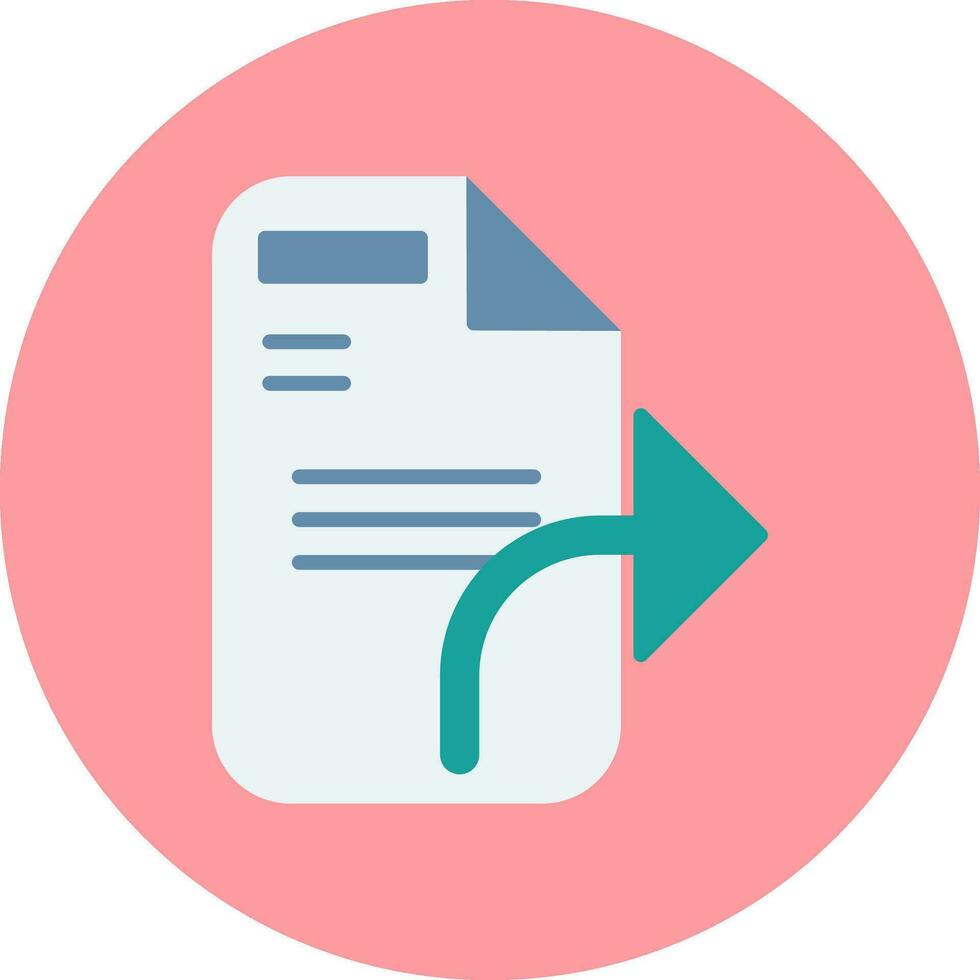 Send File Vector Icon