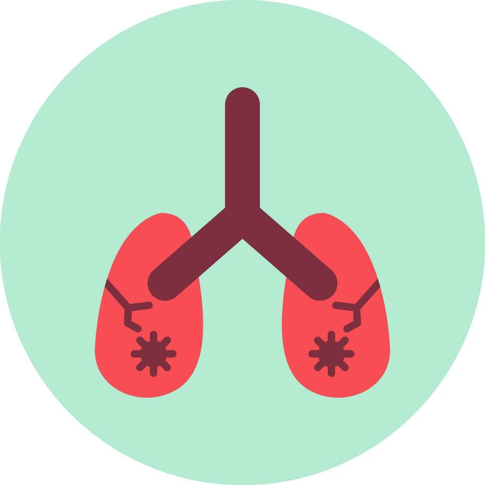 Lungs Vector Icon