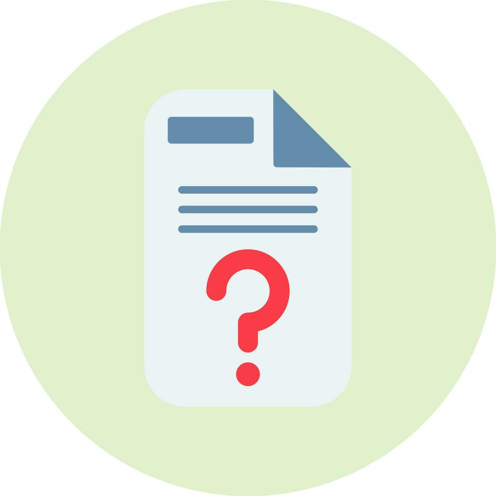 Unknown Vector Icon