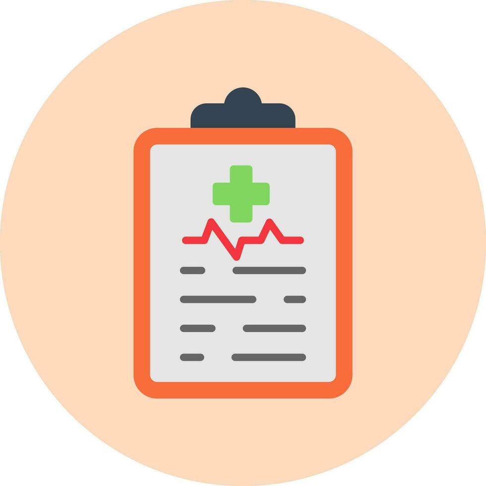 Medical Report Vector Icon