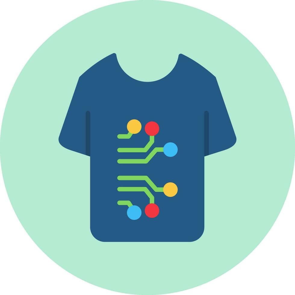 Smart Clothing Vector Icon