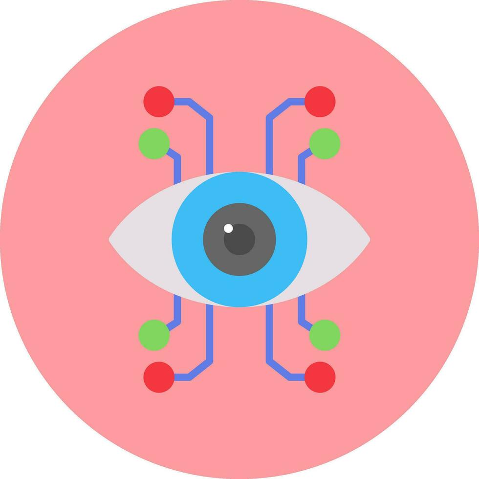 Bionic Eye Vector Icon