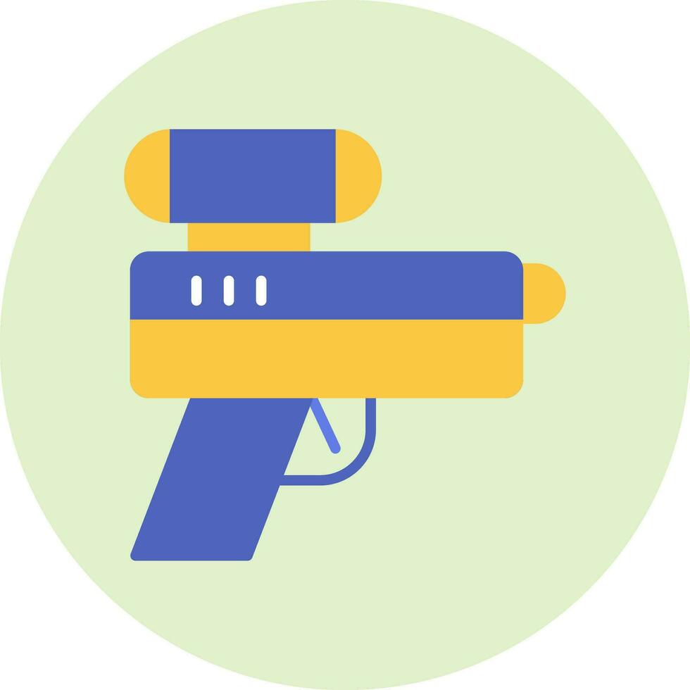 icono de vector de pistola láser