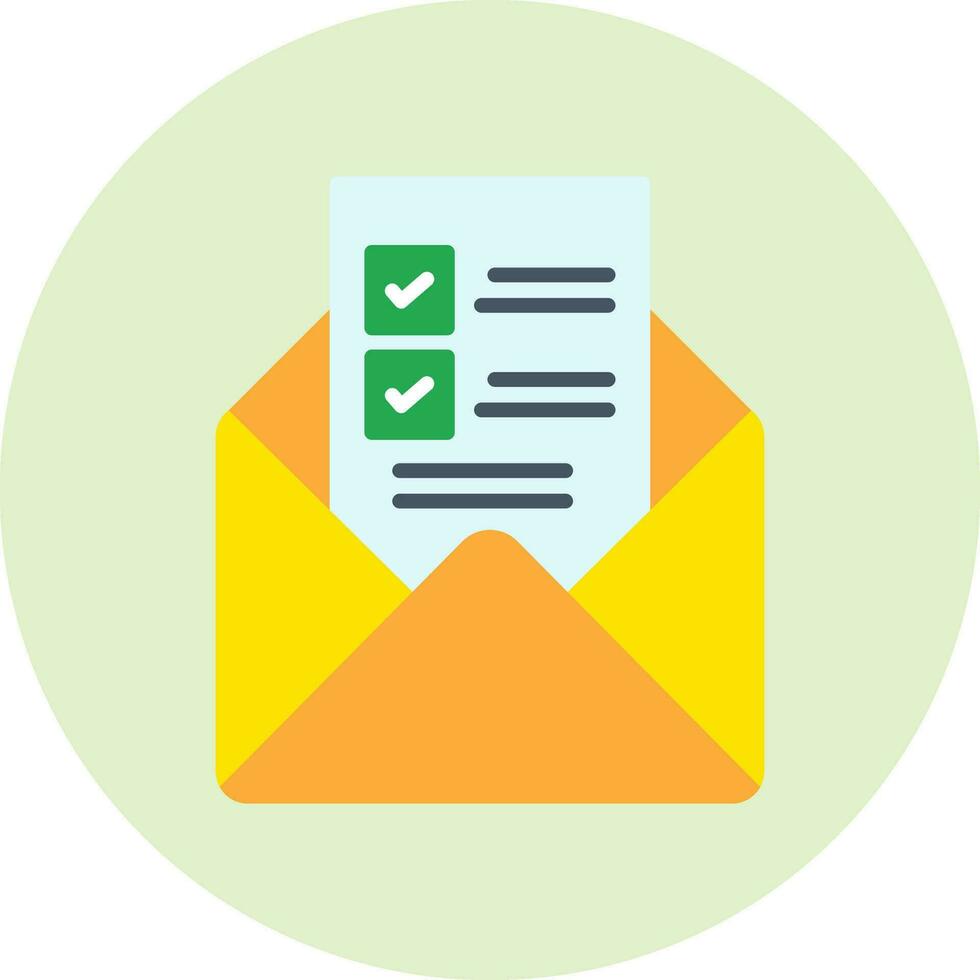 icono de vector de correo electrónico