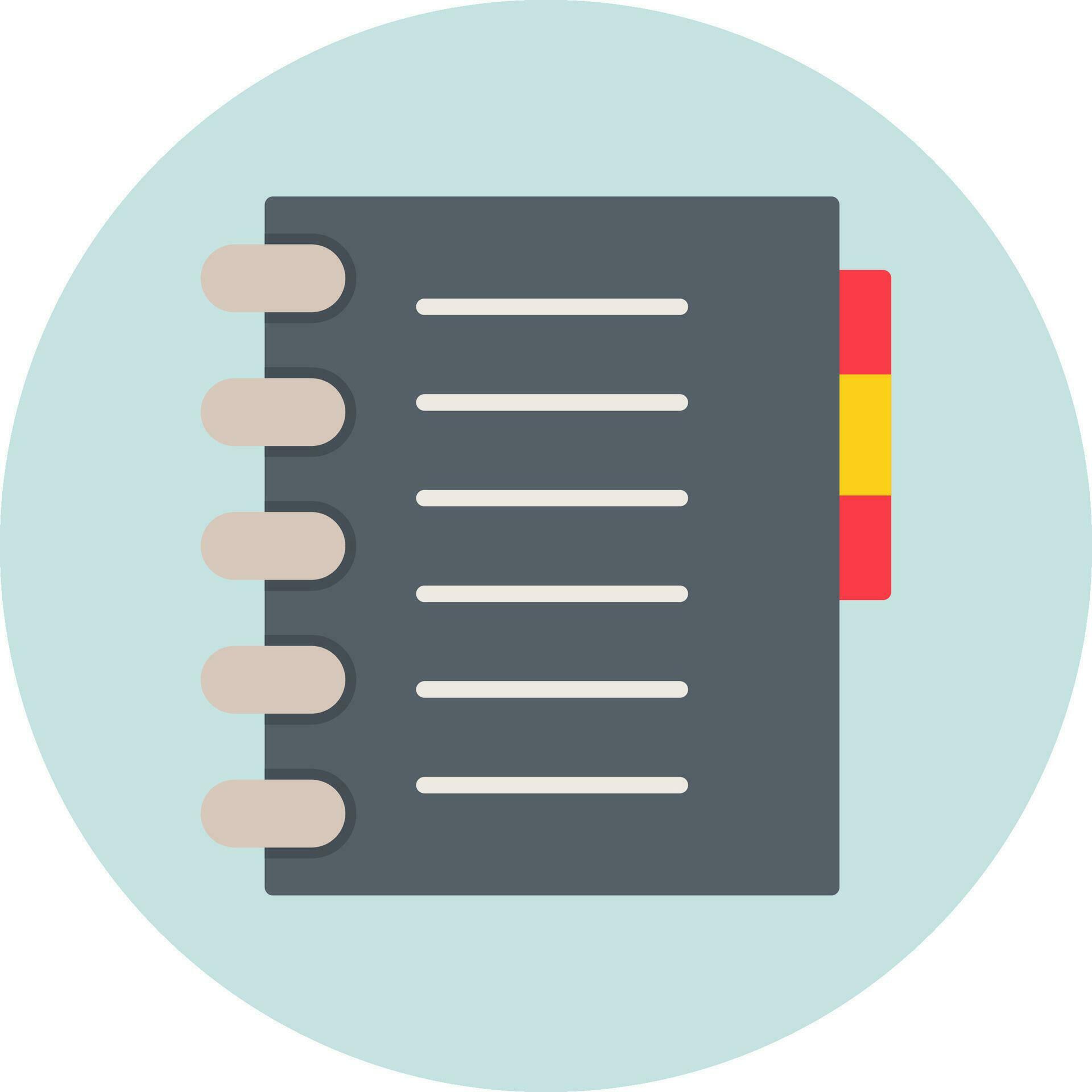 Notebook Vector Icon 32736588 Vector Art at Vecteezy