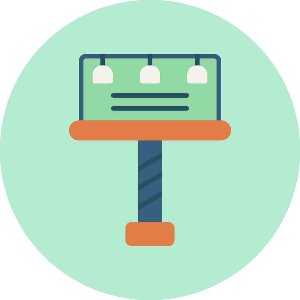 Billboard Vector Icon