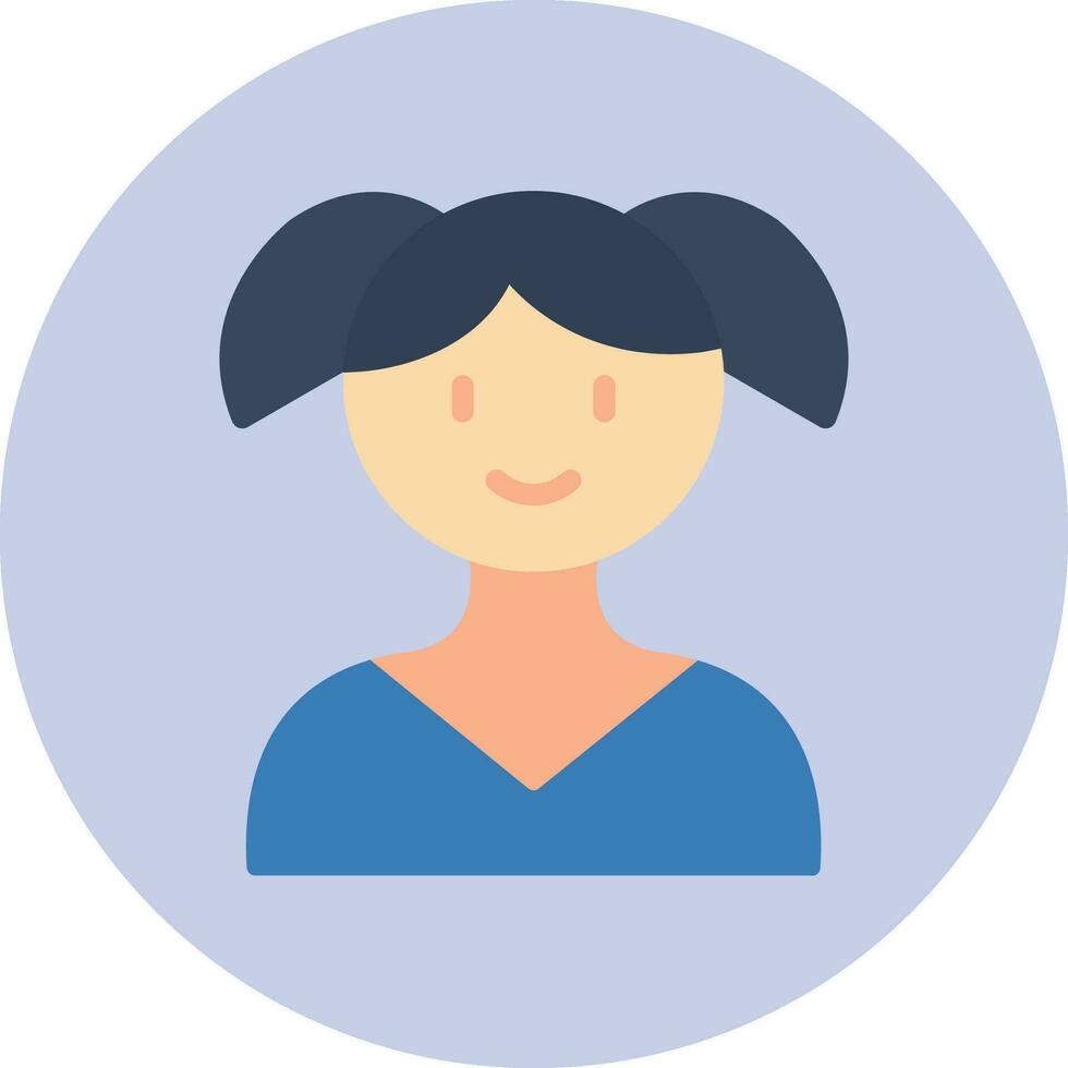 Girl Vector Icon