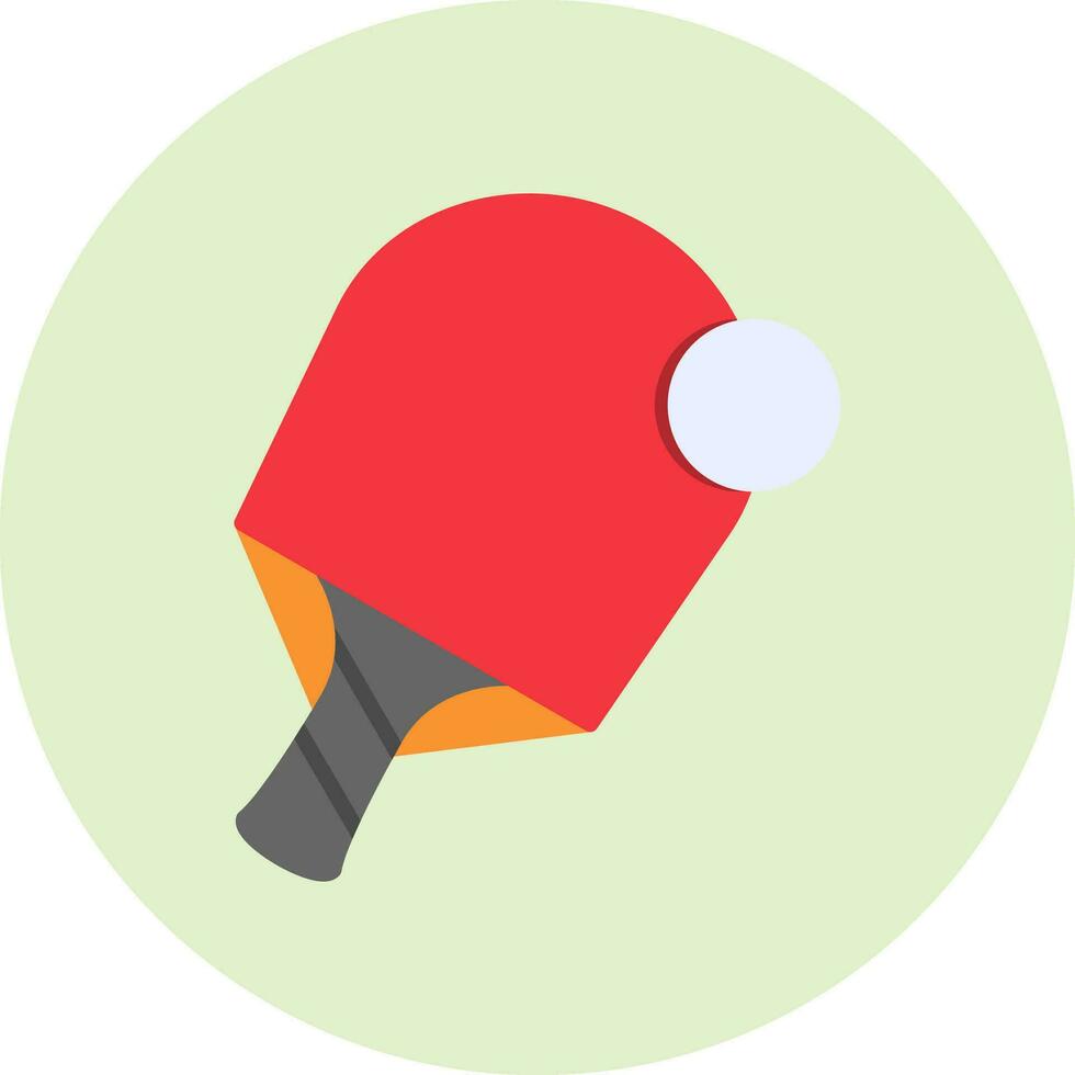 Ping Pong Vector Icon