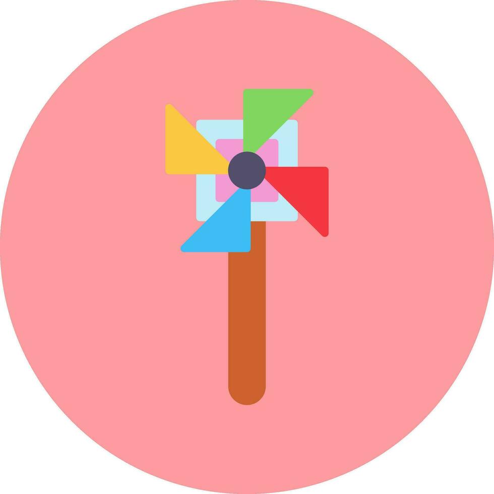 Pinwheel Vector Icon