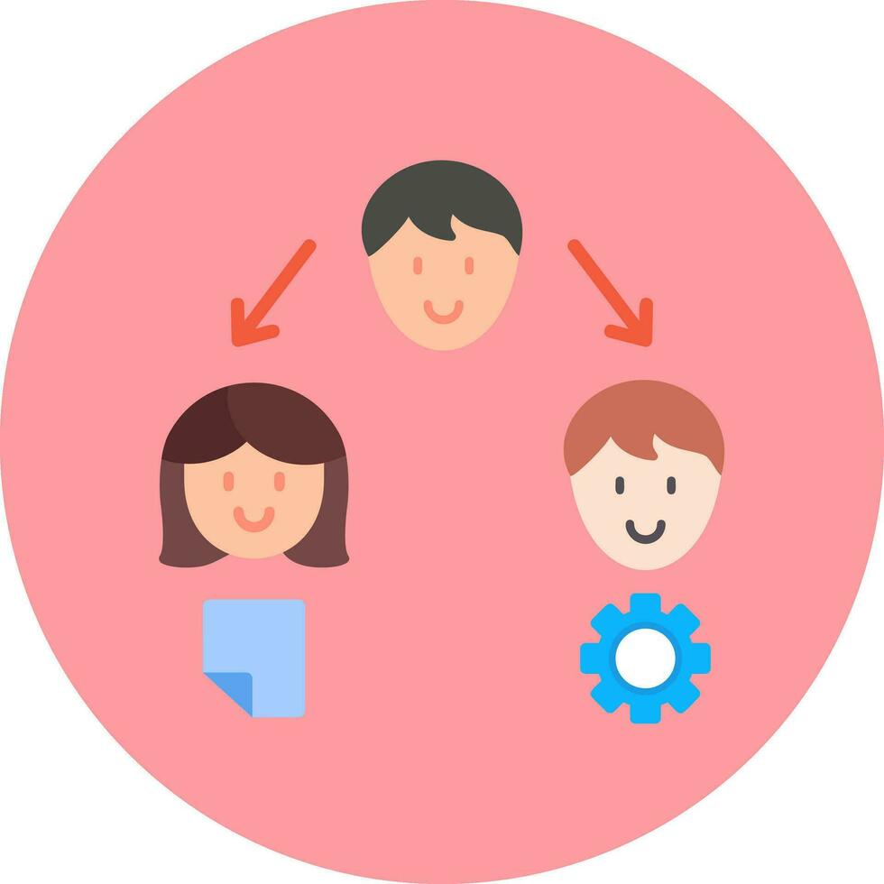 Distribution Vector Icon