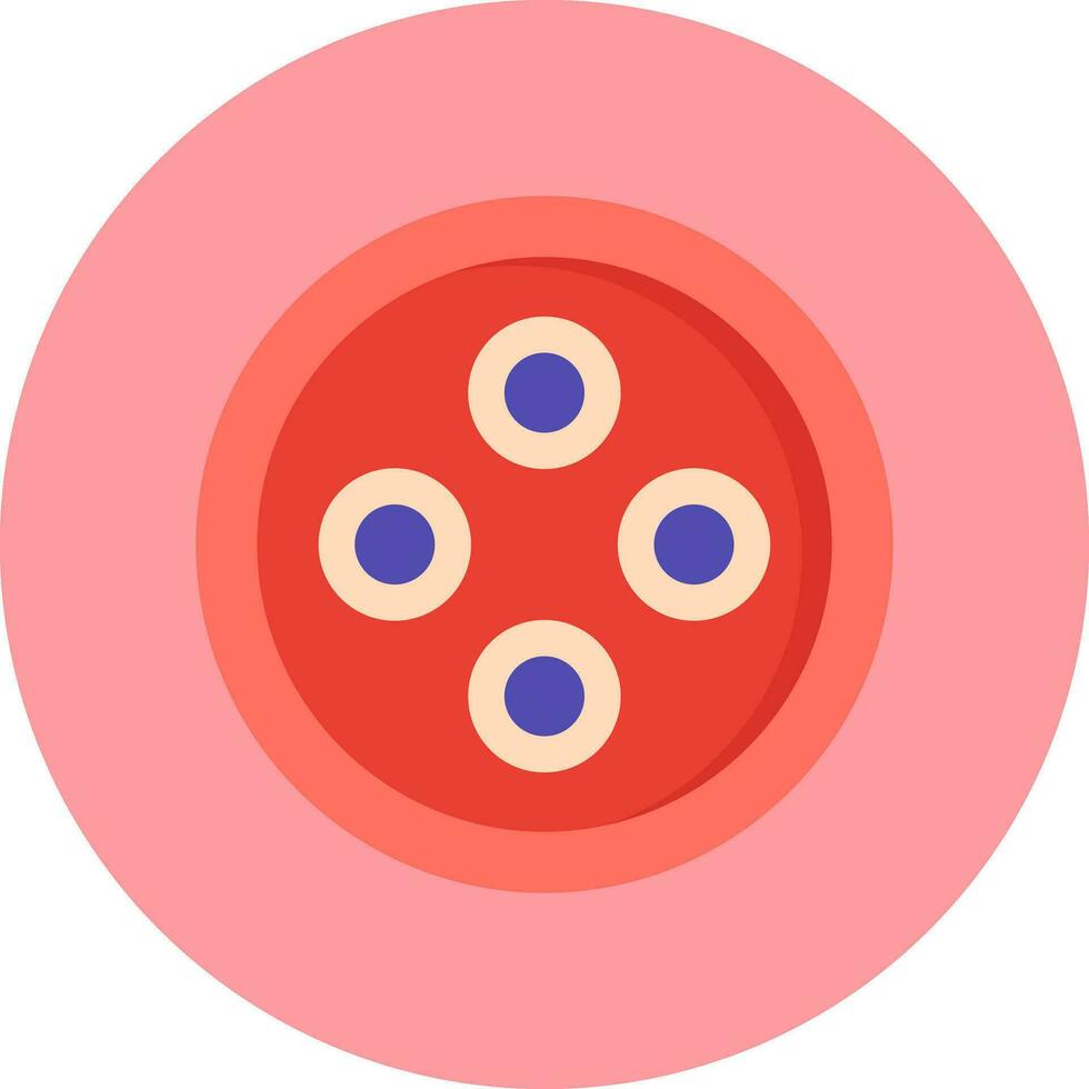 Plasmodium Falciparum Vector Icon