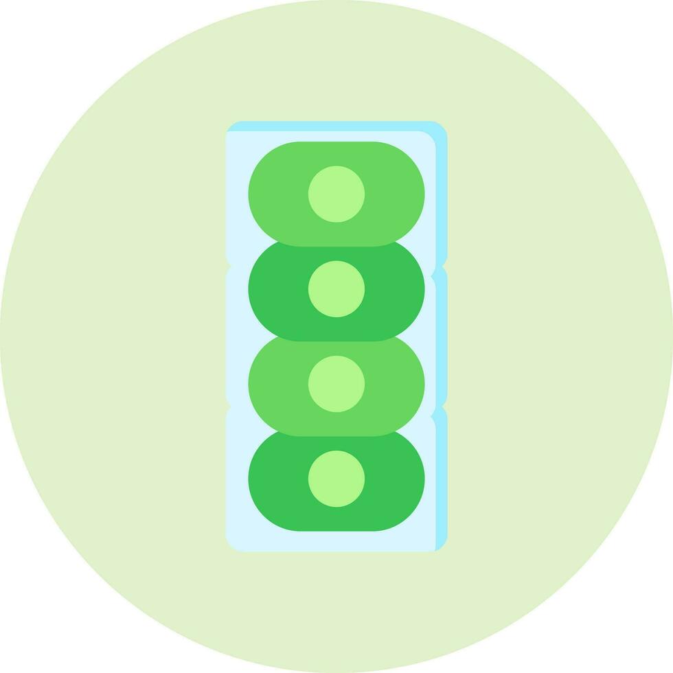 Colonial Diatom Vector Icon