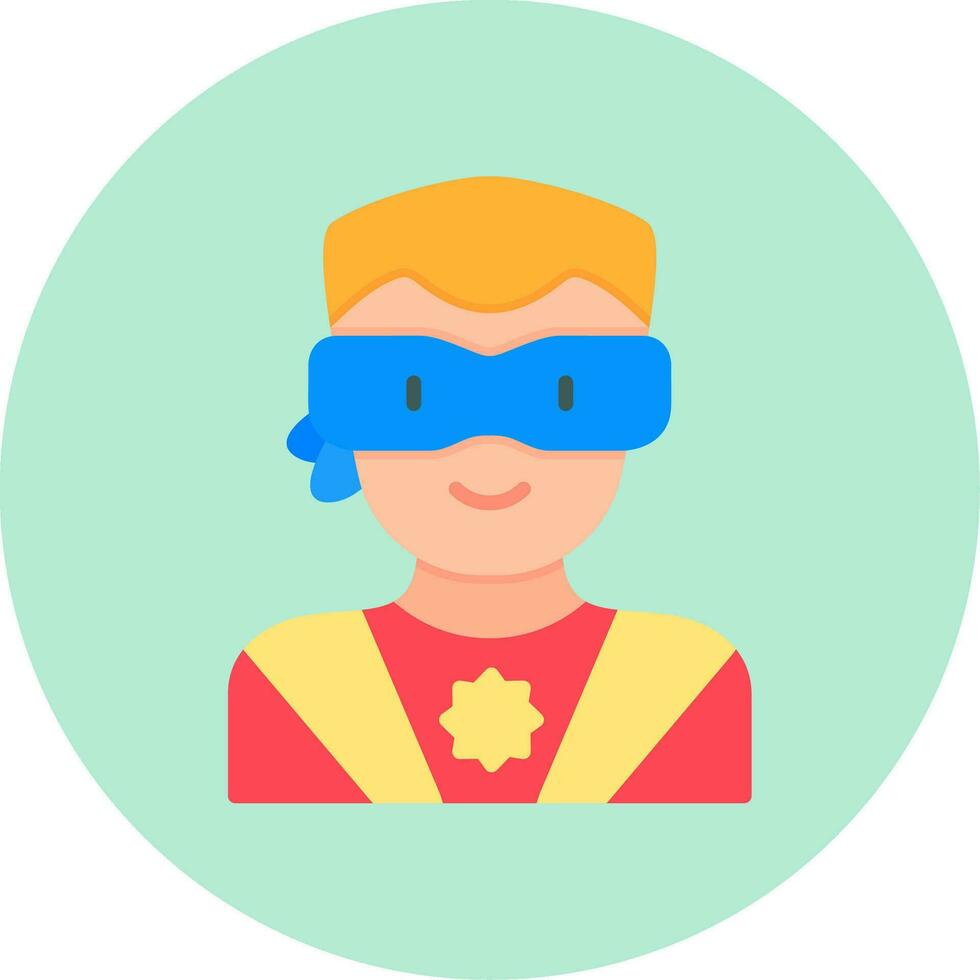 Superhero Vector Icon