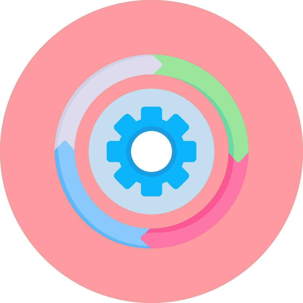 Pie Chart Vector Icon