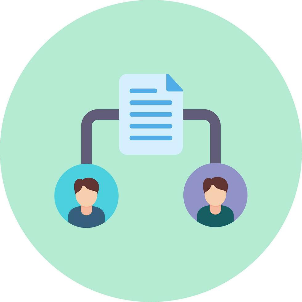 File Share Vector Icon
