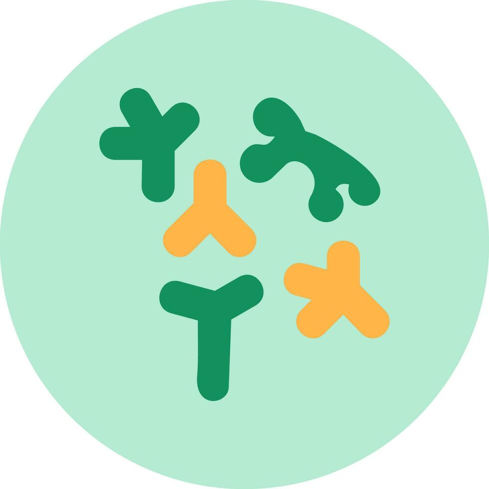 bifidobacterias vector icono