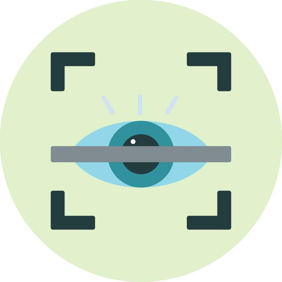 icono de vector de ojo