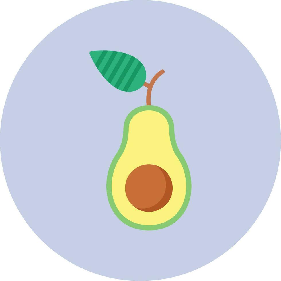 Avocado Vector Icon