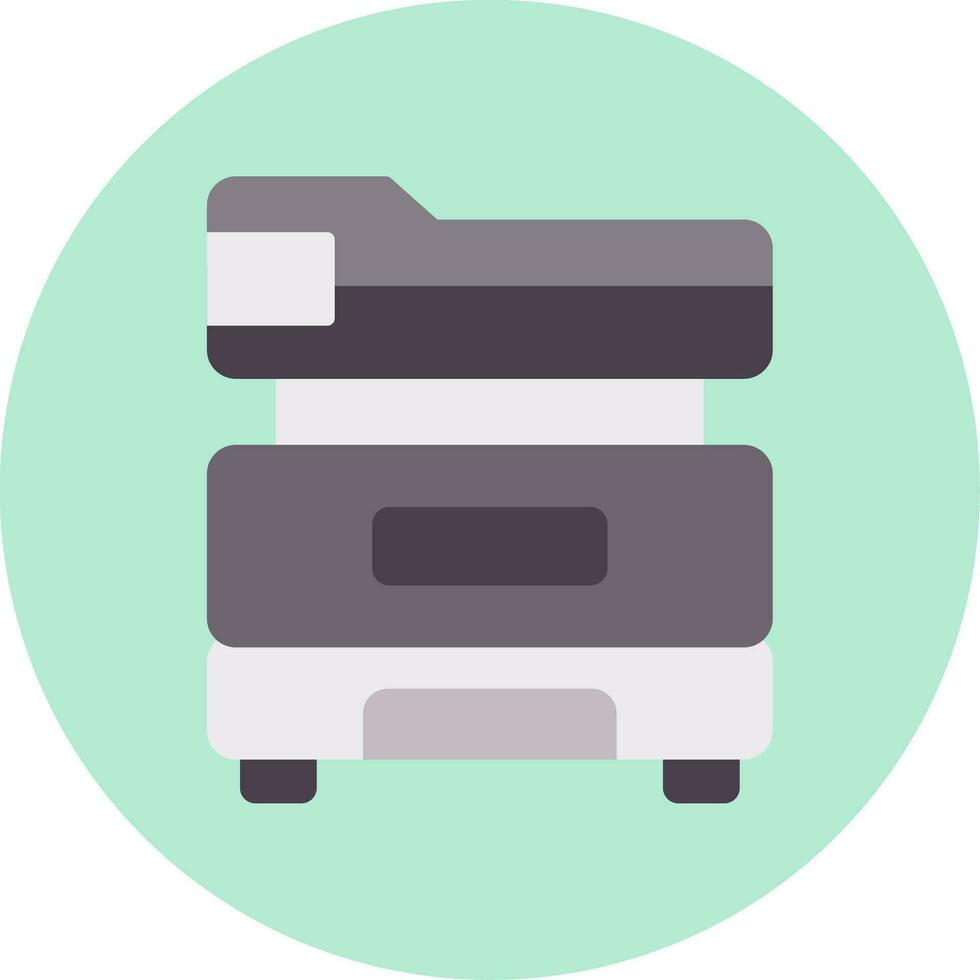 Multifunction Printer Vector Icon