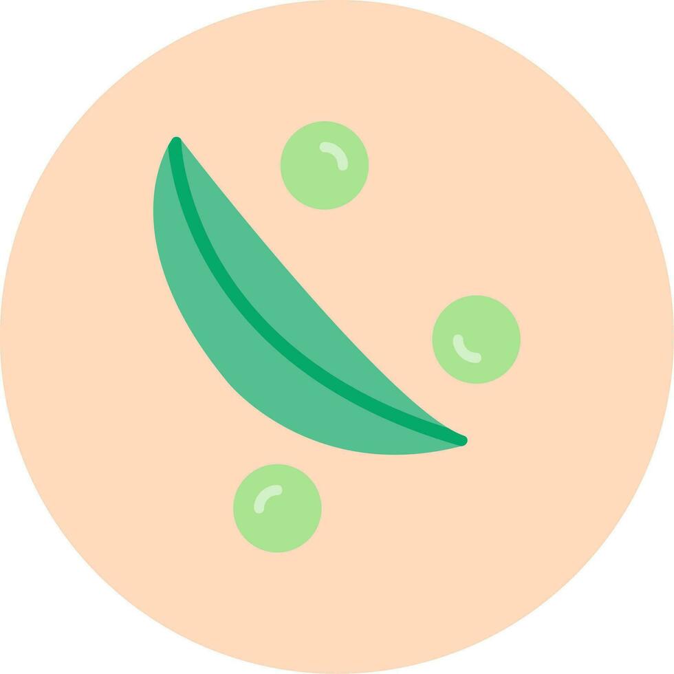 Green Peas Vector Icon