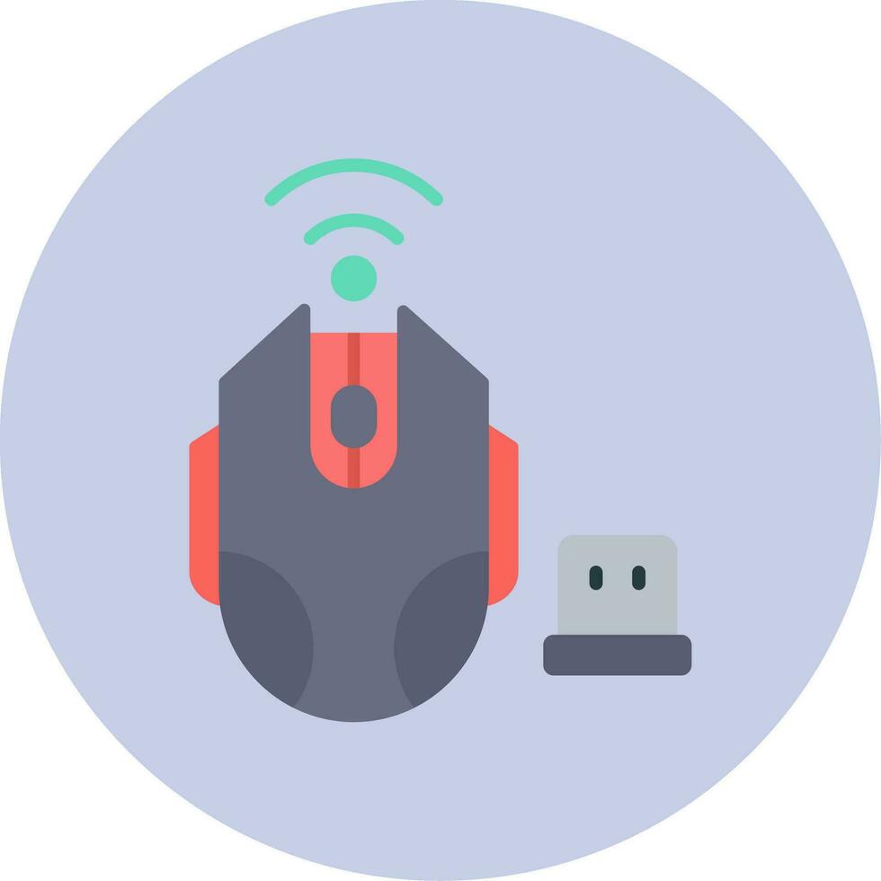 Wireless Mouse Vector Icon