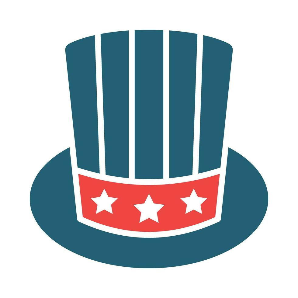 American Vector Glyph Two Color Icon For Personal And Commercial Use.