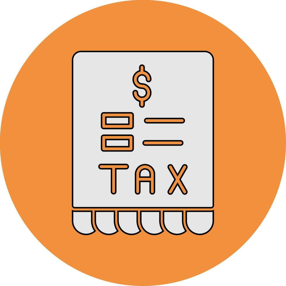 Tax Vector Icon