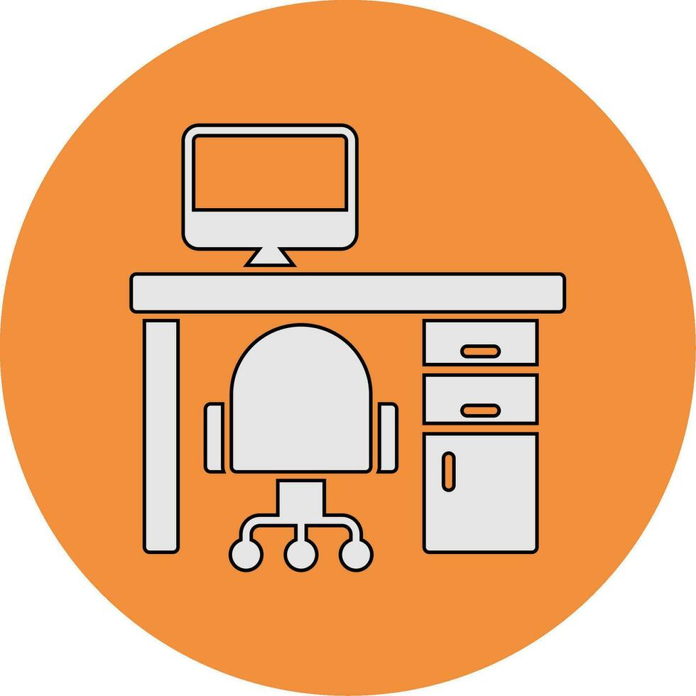 Workplace Vector Icon