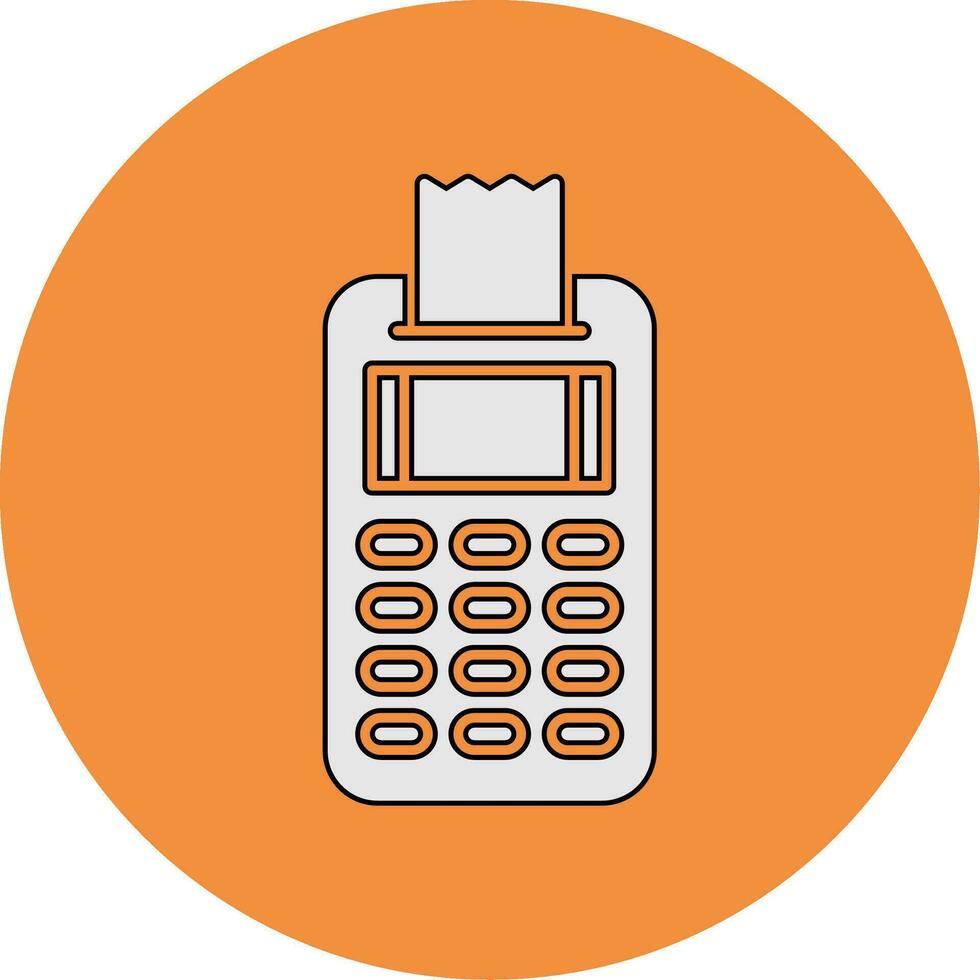 Pos Terminal Vector Icon