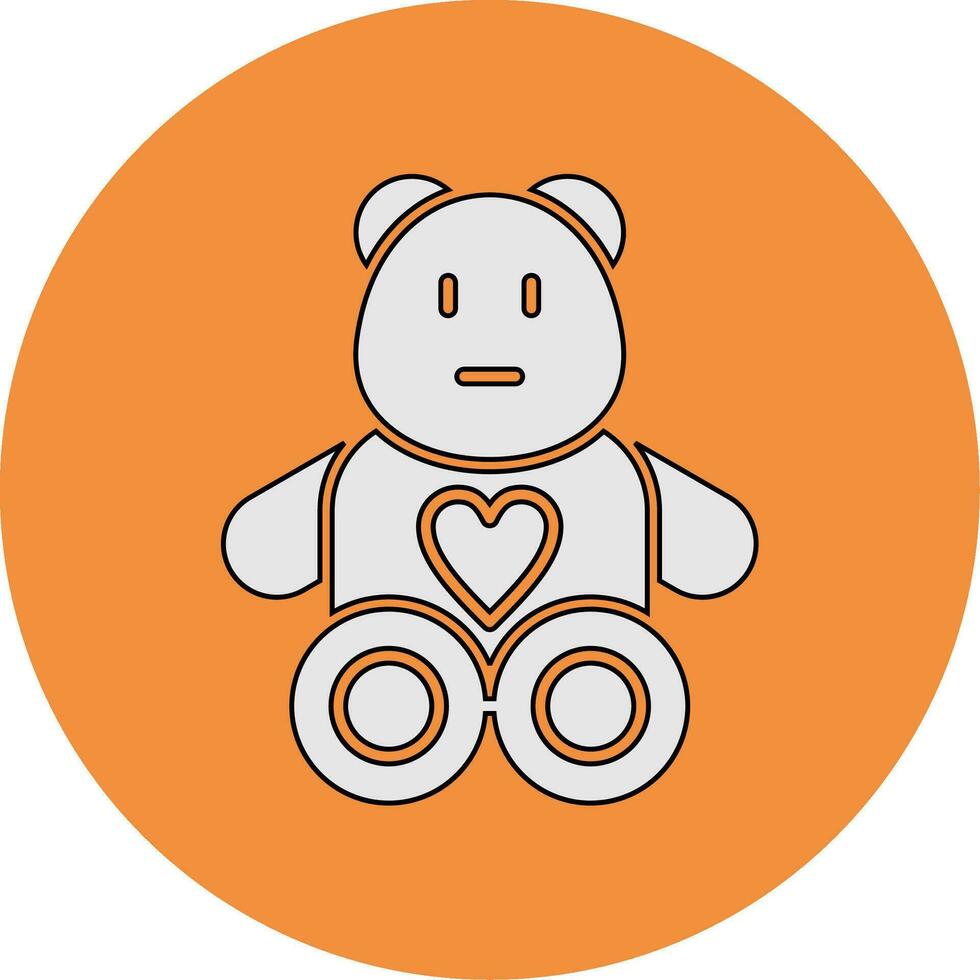 Teddy Bear Vector Icon