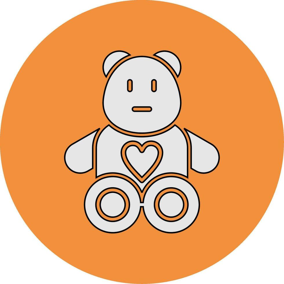 Teddy Bear Vector Icon