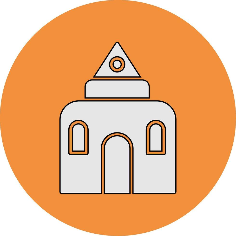 Sand Castle Vector Icon