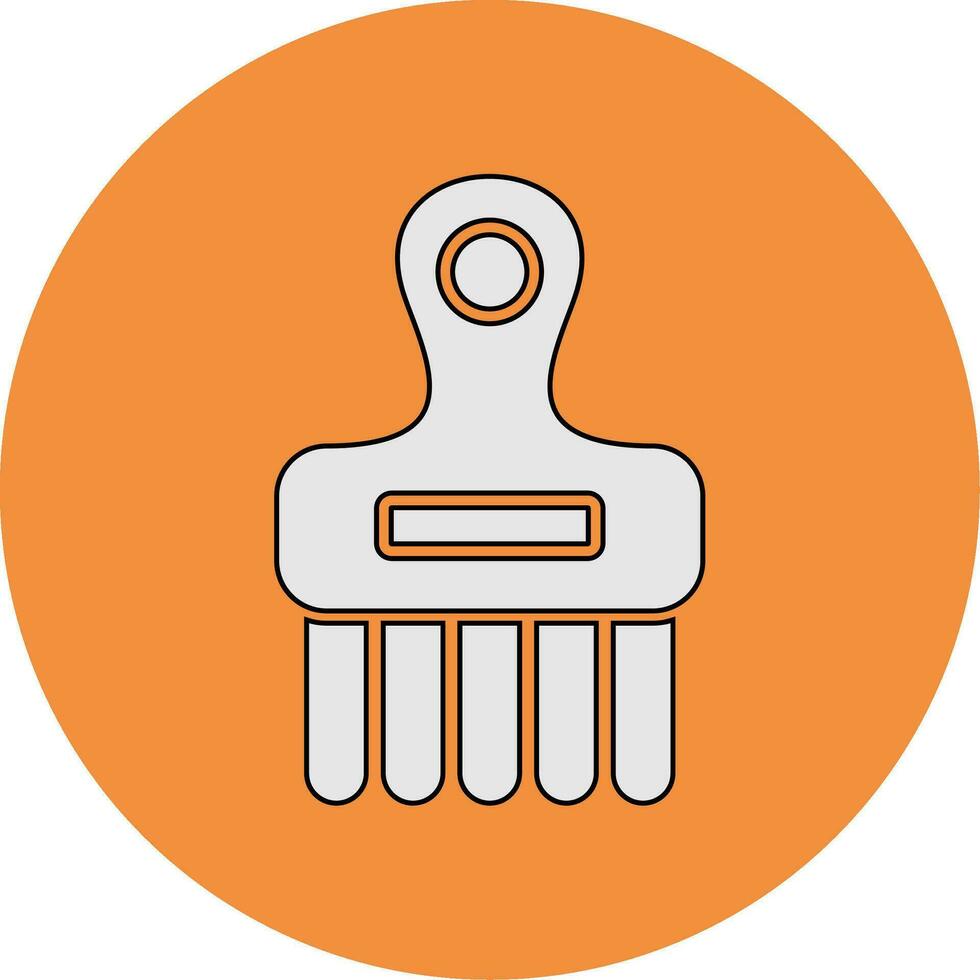 Afro Comb Vector Icon