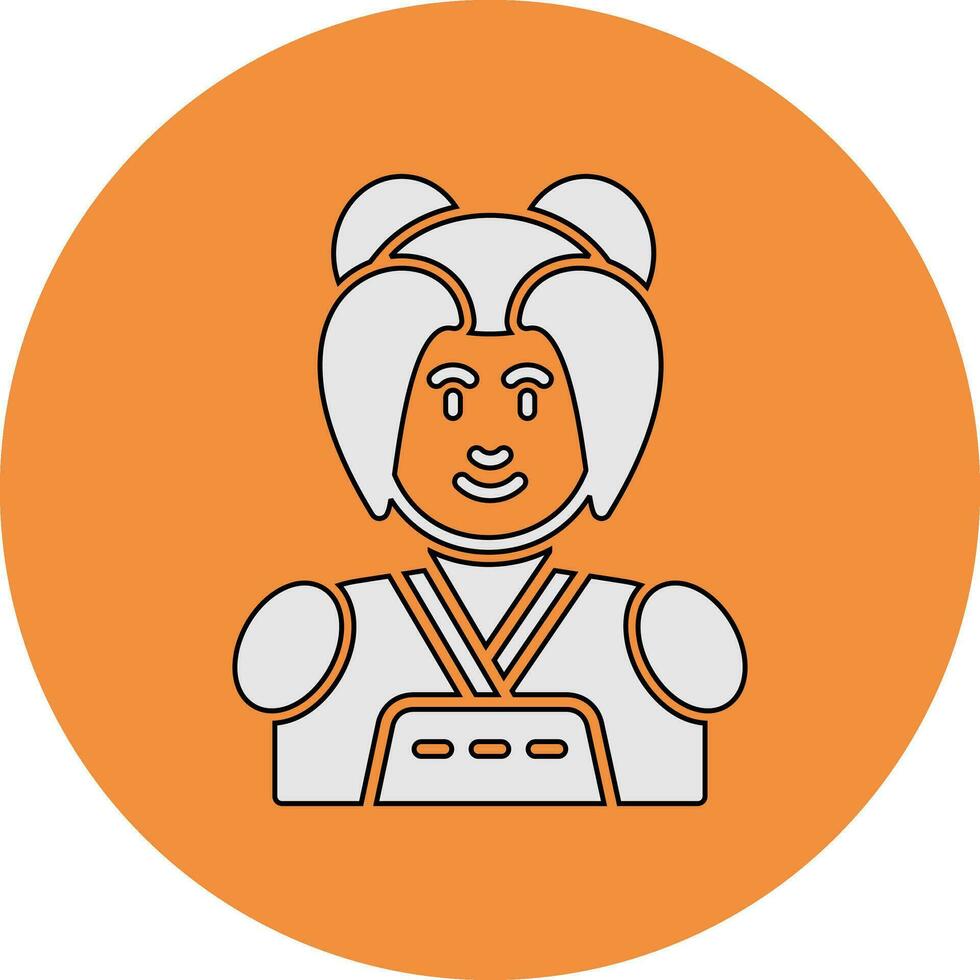 icono de vector de mujer