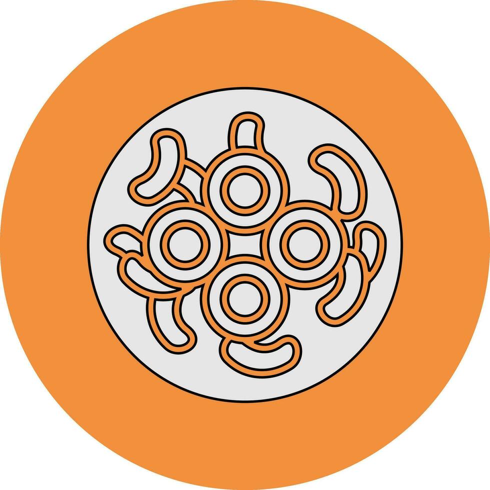 Gloeocapsa Cyanobacteria Vector Icon