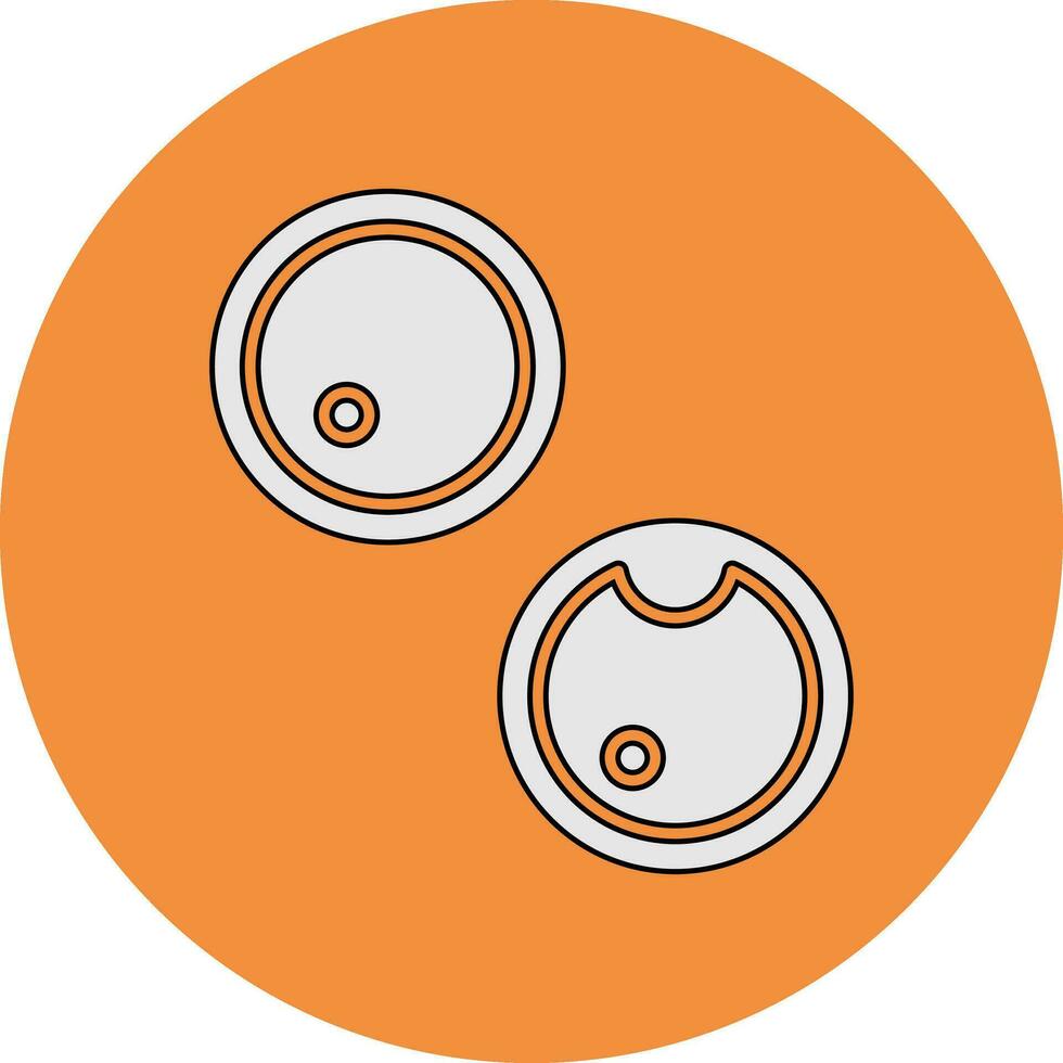 Chlorella Vulgaris Vector Icon