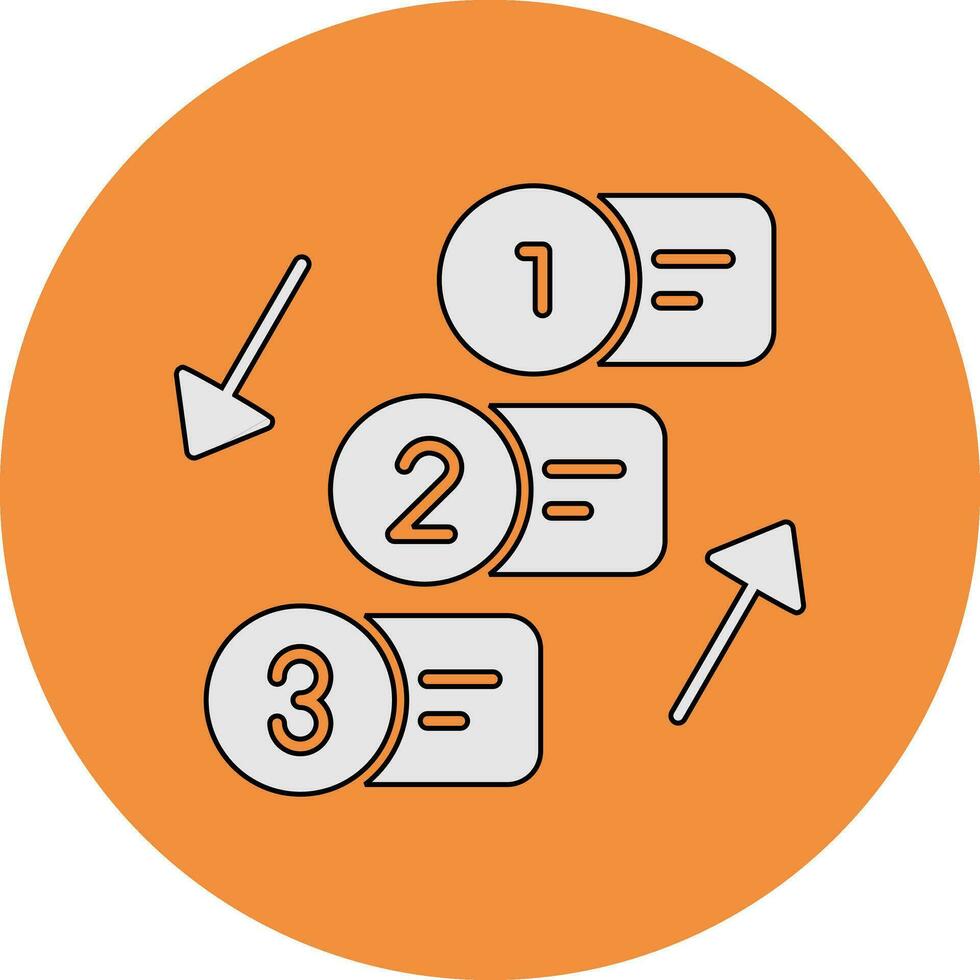Ordered Vector Icon