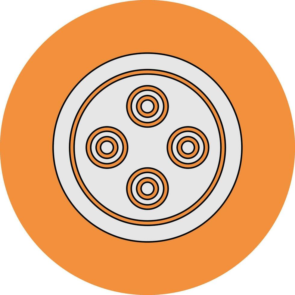 Plasmodium Falciparum Vector Icon