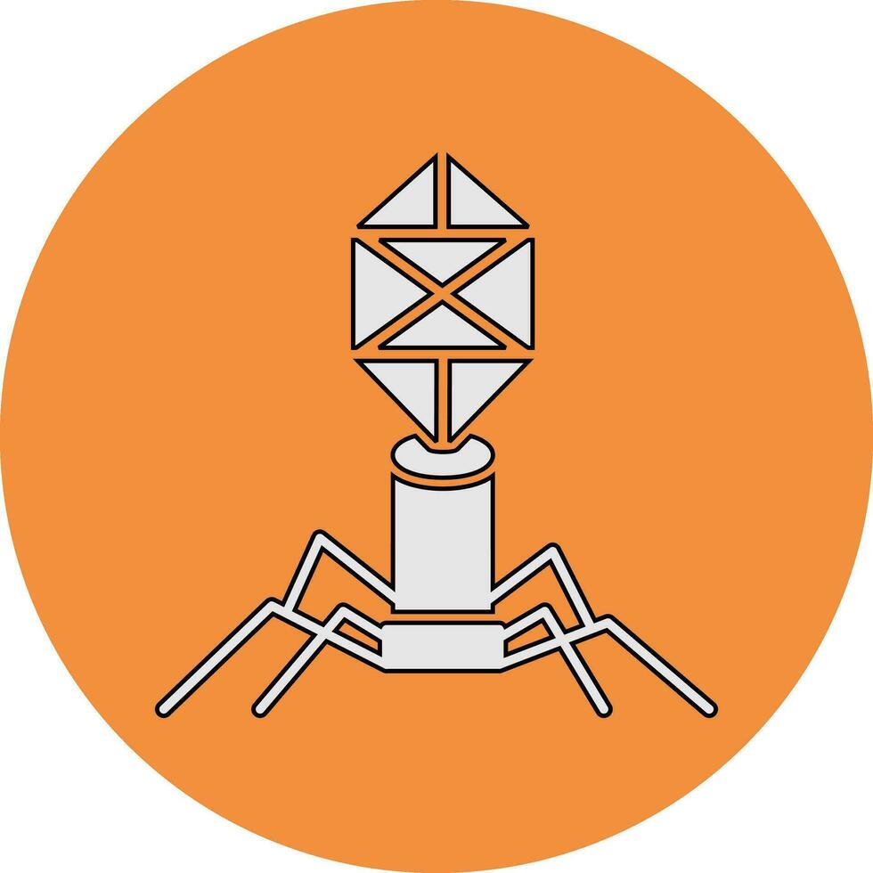 bacteriophage Vector Icon