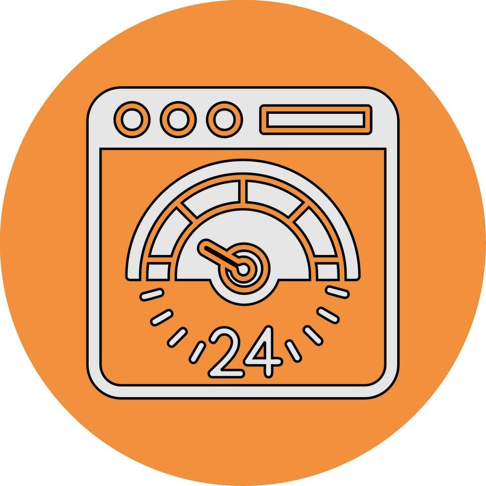 speed test Vector Icon