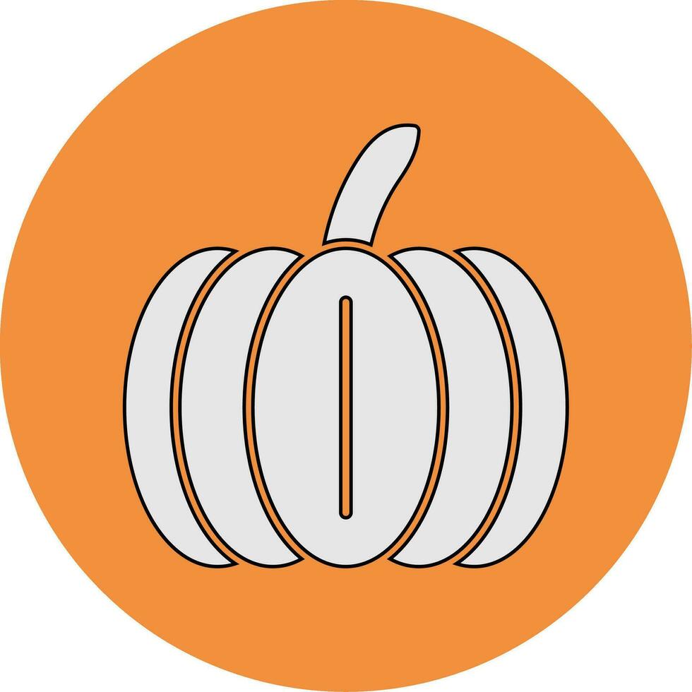 icono de vector de calabaza