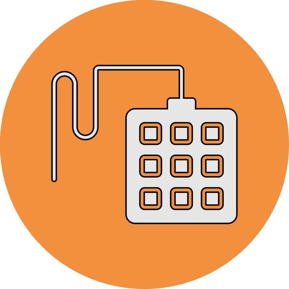 Keypad Vector Icon
