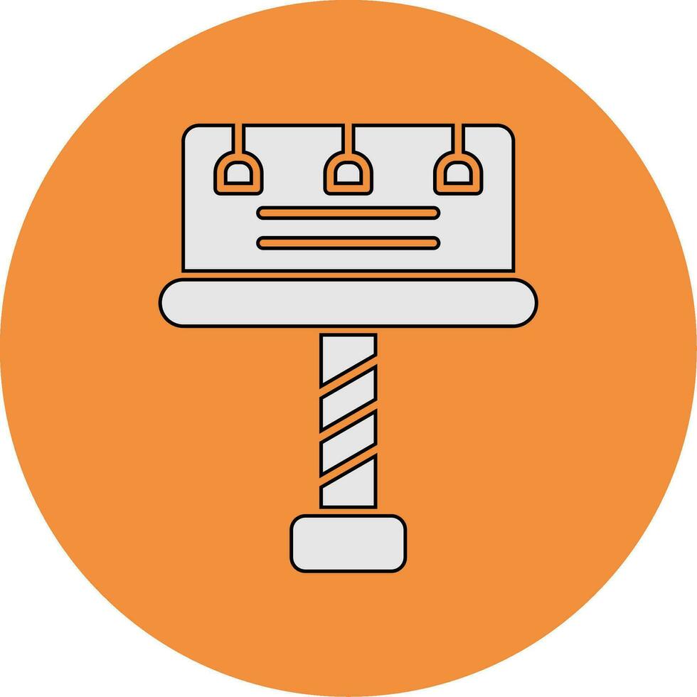 Billboard Vector Icon