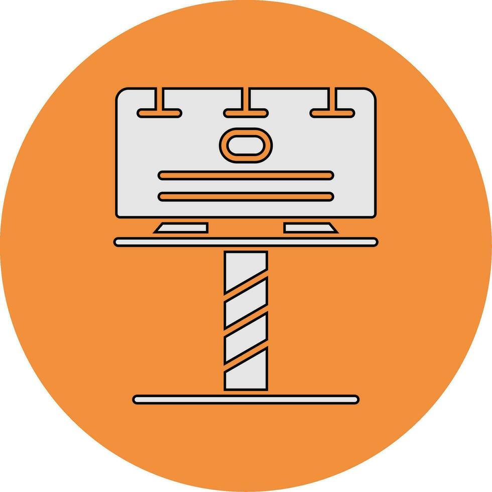Billboard Vector Icon