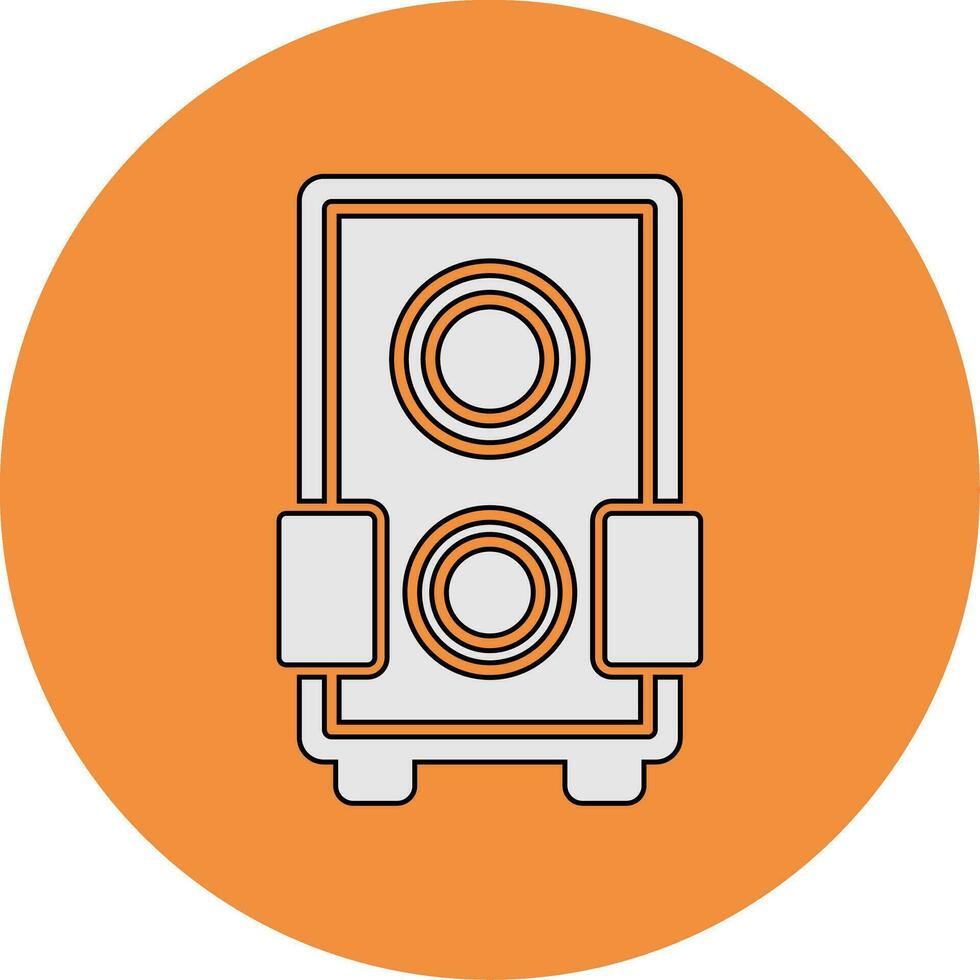 subwoofer vector icono