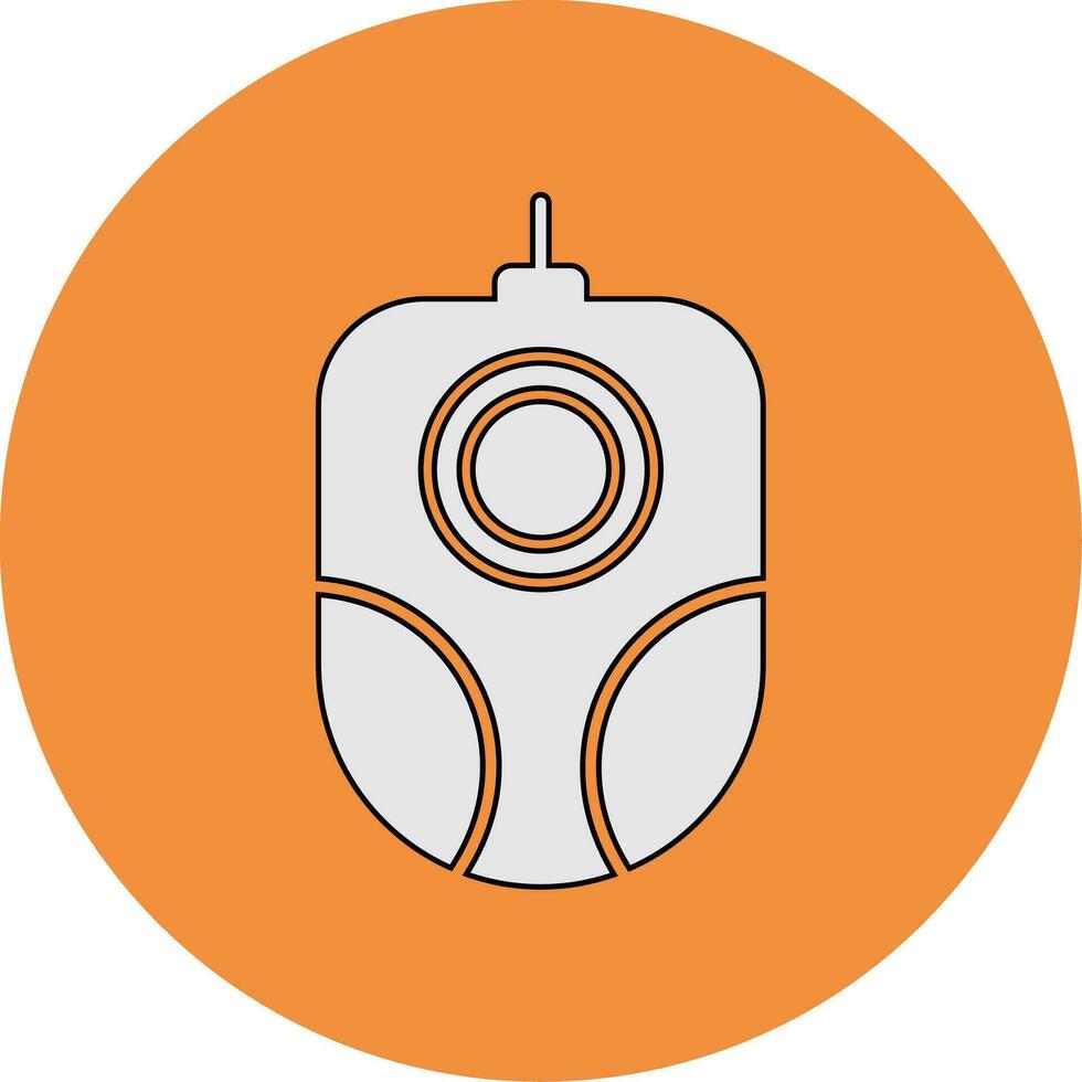 Trackball Vector Icon