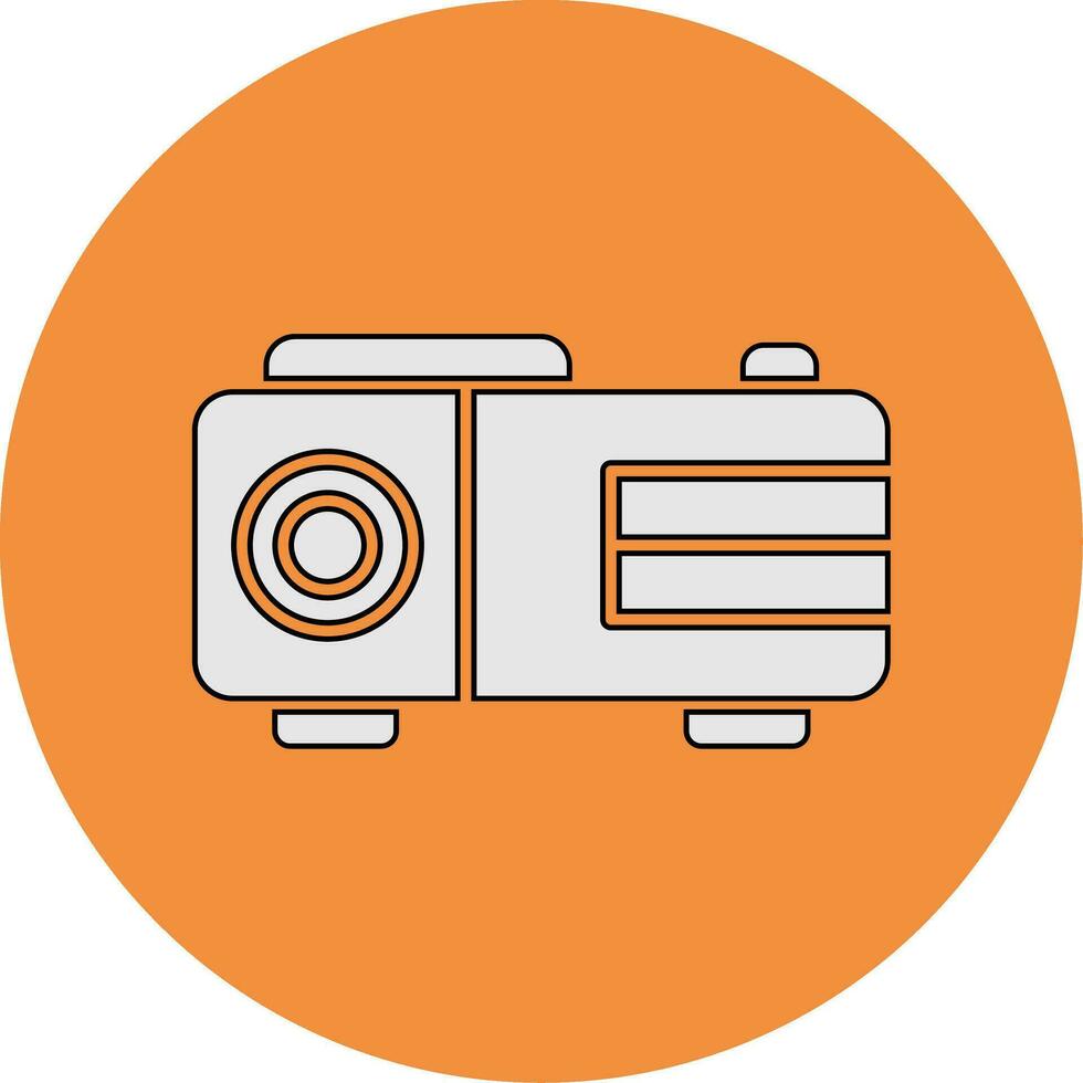 Video Projector Vector Icon