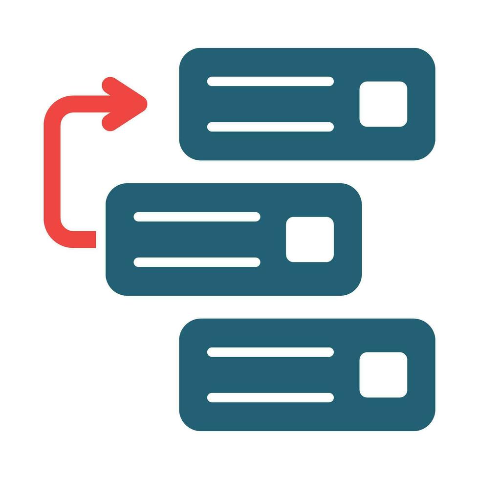 Backlog Vector Glyph Two Color Icon For Personal And Commercial Use.