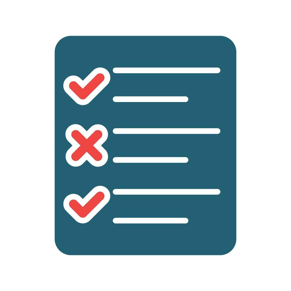 Guidelines Vector Glyph Two Color Icon For Personal And Commercial Use.